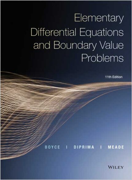 Elementary Differential Equations and Boundary Value Problems