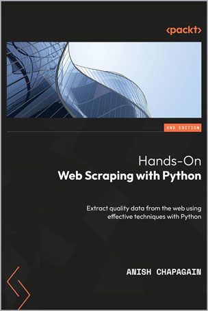 Hands-On-Web-Scraping-with-Python_oc1697297474 Hands-On Web Scraping with Python - تصویر 1