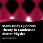 Many-Body Quantum Theory in Condensed Matter Physics